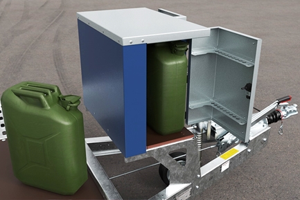 Fuel Can Storage Box