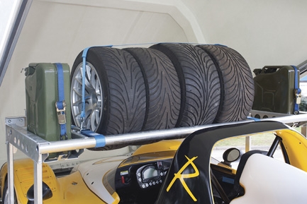 Tyre Rack / Fuel Storage / Work Bench