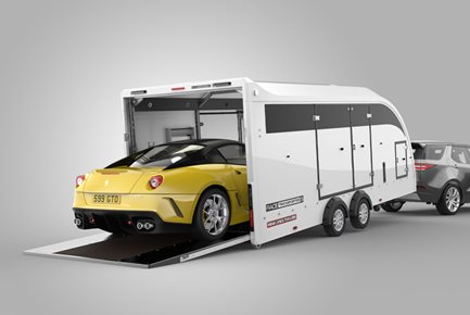 Race Transporter 5 - Enclosed car trailer