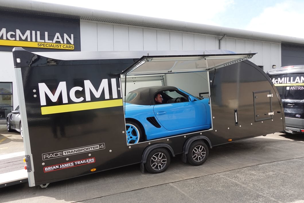 McMillan Specialist Cars takes delivery of Race Transporter 4