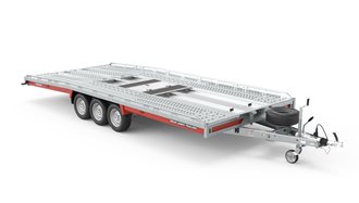 T Transporter, 5.5m x 2.1m, 3.5t, 12in wheels, 3 Axle - 231-5521-35-3-12  T Transporter - Car trailer