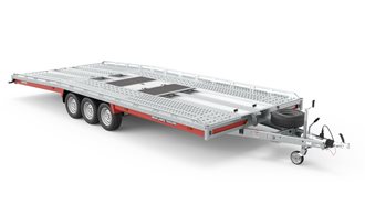 T Transporter, 6.0m x 2.24m, 3.5t, 12in wheels, 3 Axle - 231-6022-35-3-12  T Transporter - Car trailer
