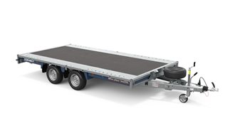 Connect, 3.6m x 2.01m, 3.5t, 12in wheels, 2 Axle - 476-3620-35-2-12  Connect - Highly configurable flatbed trailer