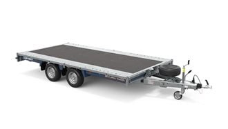 Connect, 4.0m x 2.15m, 3.5t, 12in wheels, 2 Axle - 476-4021-35-2-12  Connect - Highly configurable flatbed trailer