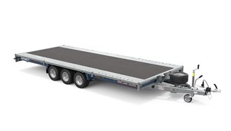 Connect, 4.5m x 2.15m, 3.5t, 10in wheels, 3 Axle - 476-4521-35-3-10  Connect - Highly configurable flatbed trailer