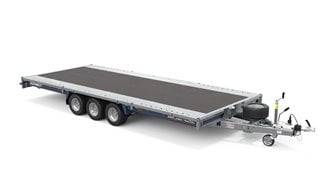 Connect, 5.0m x 2.15m, 3.5t, 10in wheels, 3 Axle - 476-5021-35-3-10  Connect - Uitgebreid configureerbare trailer met vlakke vloer