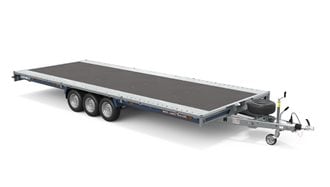 Connect, 6.0m x 2.29m, 3.5t, 12in wheels, 3 Axle - 476-6022-35-3-12  Connect - Uitgebreid configureerbare trailer met vlakke vloer