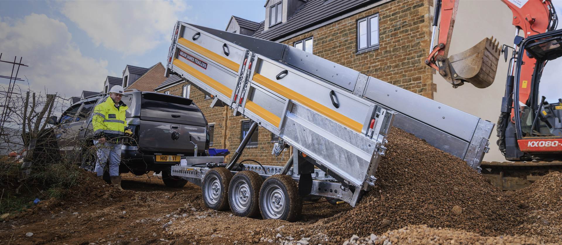 Robust and configurable tipper trailers