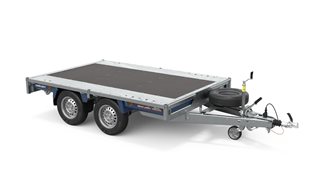 Connect, 2.7m x 1.88m, 2.6t, 13in wheels, 2 Axle - 476-2718-26-2-13  Connect - Uitgebreid configureerbare trailer met vlakke vloer