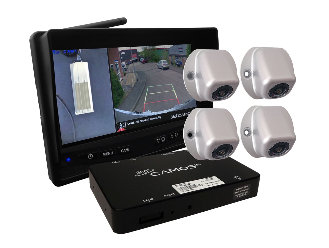 HD 360 surround camera system