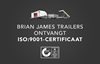 Brian James Trailers Awarded ISO:9001 Certification
